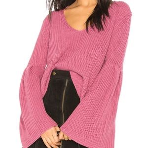 NWOT Free People Damsel Flare Bell Sleeve Sweater
